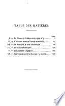 Les origines de la guerre