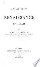 Les origines de la renaissance en Italie