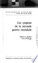 Les origines de la seconde guerre mondiale
