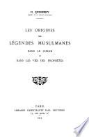Les origines des légendes musulmanes dans le Coran