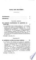 Les origines du capitalisme moderne (esquisse historique)