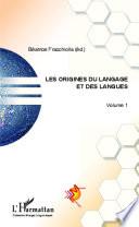 Les origines du langage et des langues