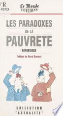 Les Paradoxes de la pauvreté