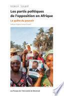 Les partis politiques de l'opposition en Afrique