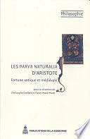 Les Parva naturalia d’Aristote