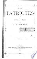 Les patriotes de 1837-1838