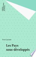 Les Pays sous-développés