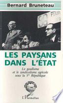 Les paysans dans l'Etat
