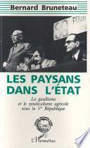 Les paysans dans l'Etat