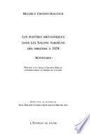 Les peintres britanniques dans les salons parisiens des origines à 1939