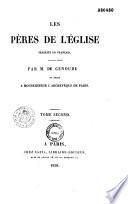 Les Pères de l'Eglise
