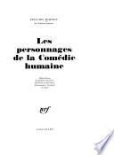Les Personnages de la Comédie humaine
