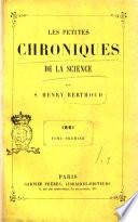 Les petites chroniques de la science par S. Henry Berthoud