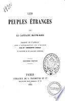 Les peuples etranges par le capitaine Mayne-Reid
