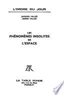 Les phénomènes insolites de l'espace