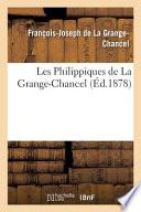 Les Philippiques de la Grange-Chancel
