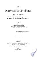 Les philosophes-géomètres de la Grèce