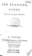Les plantes, poëme, par René-Richard Castel