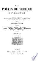 Les poètes du terroir du XVe siècle au XXe siècle