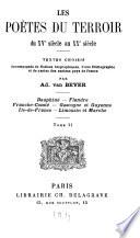 Les poètes du terroir ...