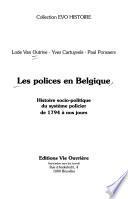 Les polices en Belgique