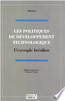 Les politiques de développement technologique