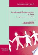 Les politiques d’éducation prioritaire en Europe. Tome I