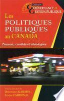 Les politiques publiques au Canada