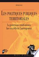 Les politiques publiques territoriales