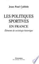 Les politiques sportives en France