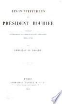 Les portefeuilles du président Bouhier