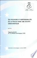 Les pouvoirs et responsabilités de la police dans une société démocratique