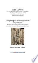 Les pratiques d'enseignement au primaire