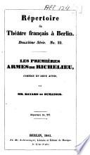 Les premières armes de Richelieu