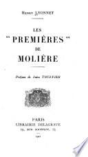 Les premières de Molière
