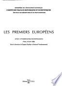 Les premiers européens