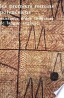 Les premiers romans polynésiens