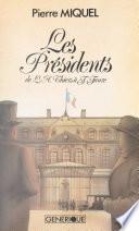 Les présidents de la République