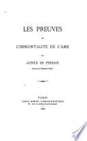 Les preuves de l'immortalité de l'âme