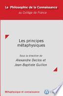 Les principes métaphysiques