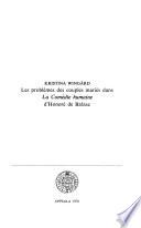 Les problèmes des couples mariés dans La Comédie humaine d'Honoré de Balzac