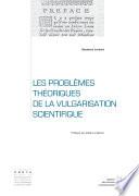 Les problèmes théoriques de la vulgarisation scientifique