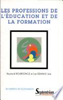 Les Professions de l'éducation et de la formation
