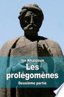 Les Prolegomenes
