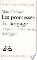 Les Promesses Du Langage