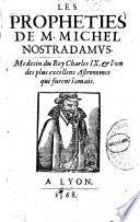 LES PROPHETIES