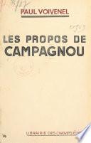 Les propos de Campagnou