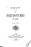 Les pseudonymes du jour