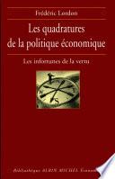 Les Quadratures de la politique économique