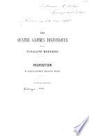 ¬Les quatres gammes diatoniques de la tonalité moderne0